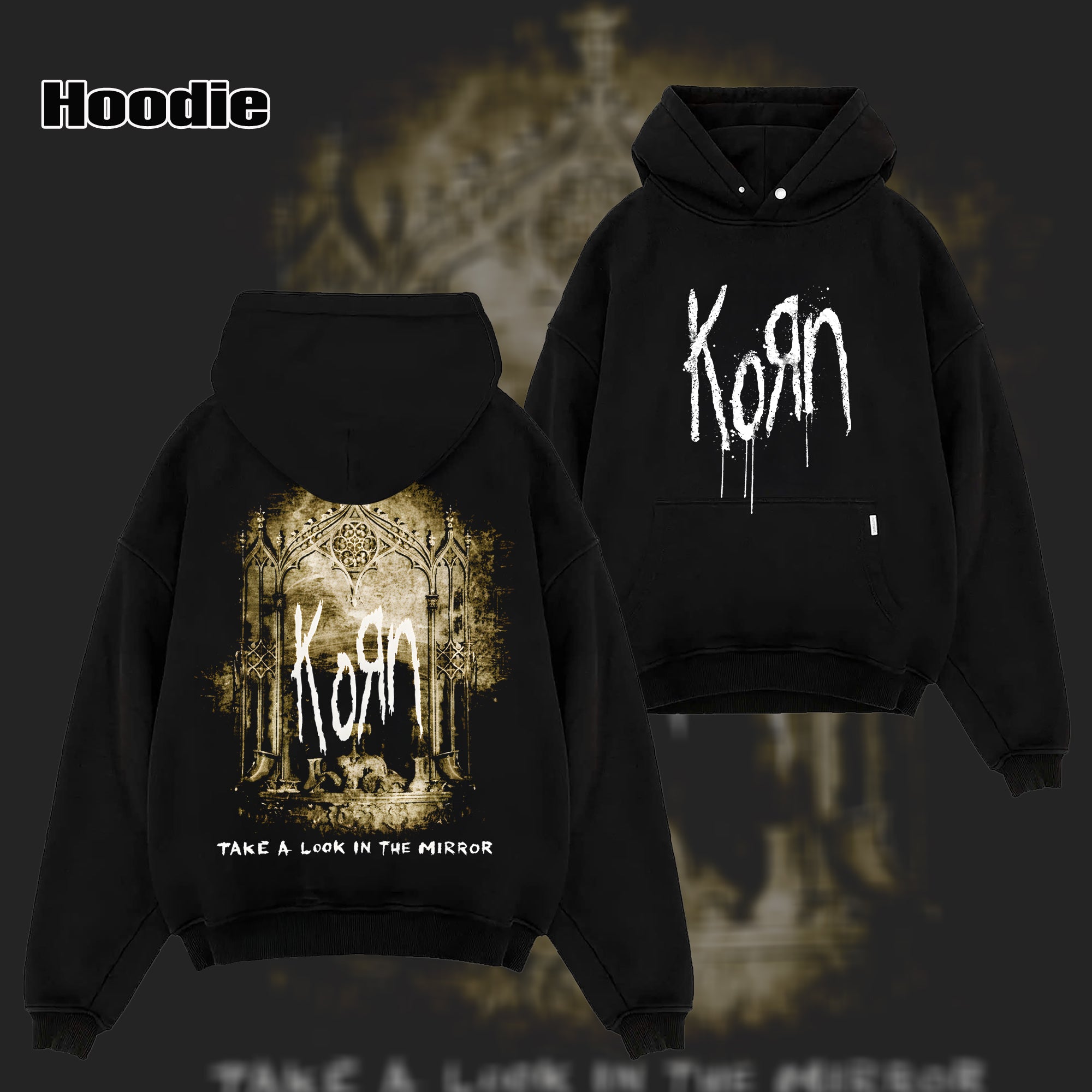 Vintage Korn Take a Look in the Mirror  Hoodie