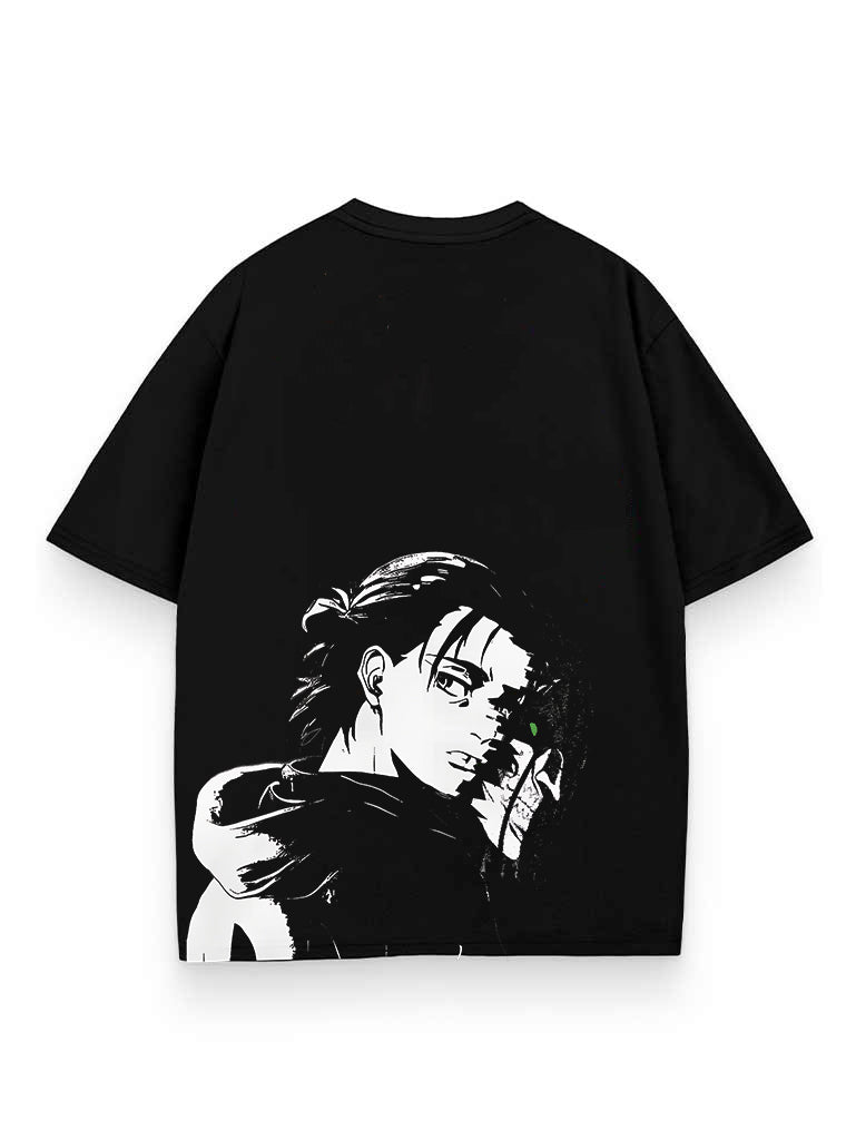Attack On Titan Eren Yeager Vintage Washed Tee