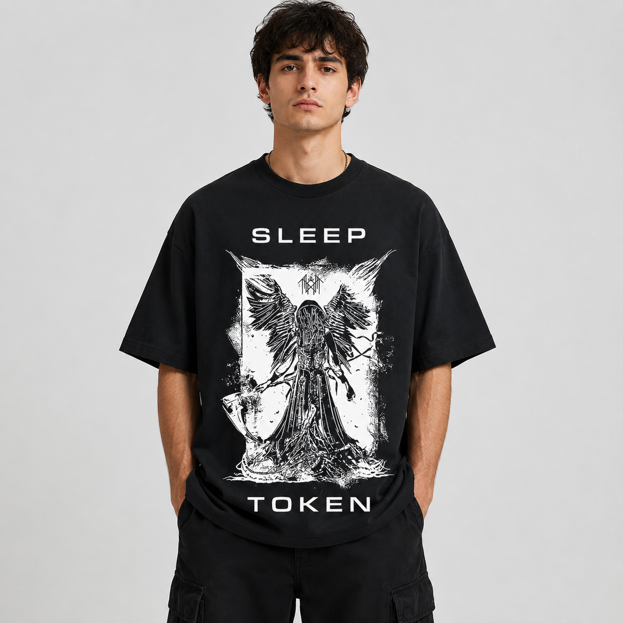 Sleep Token Winged Reaper Graphic Tee