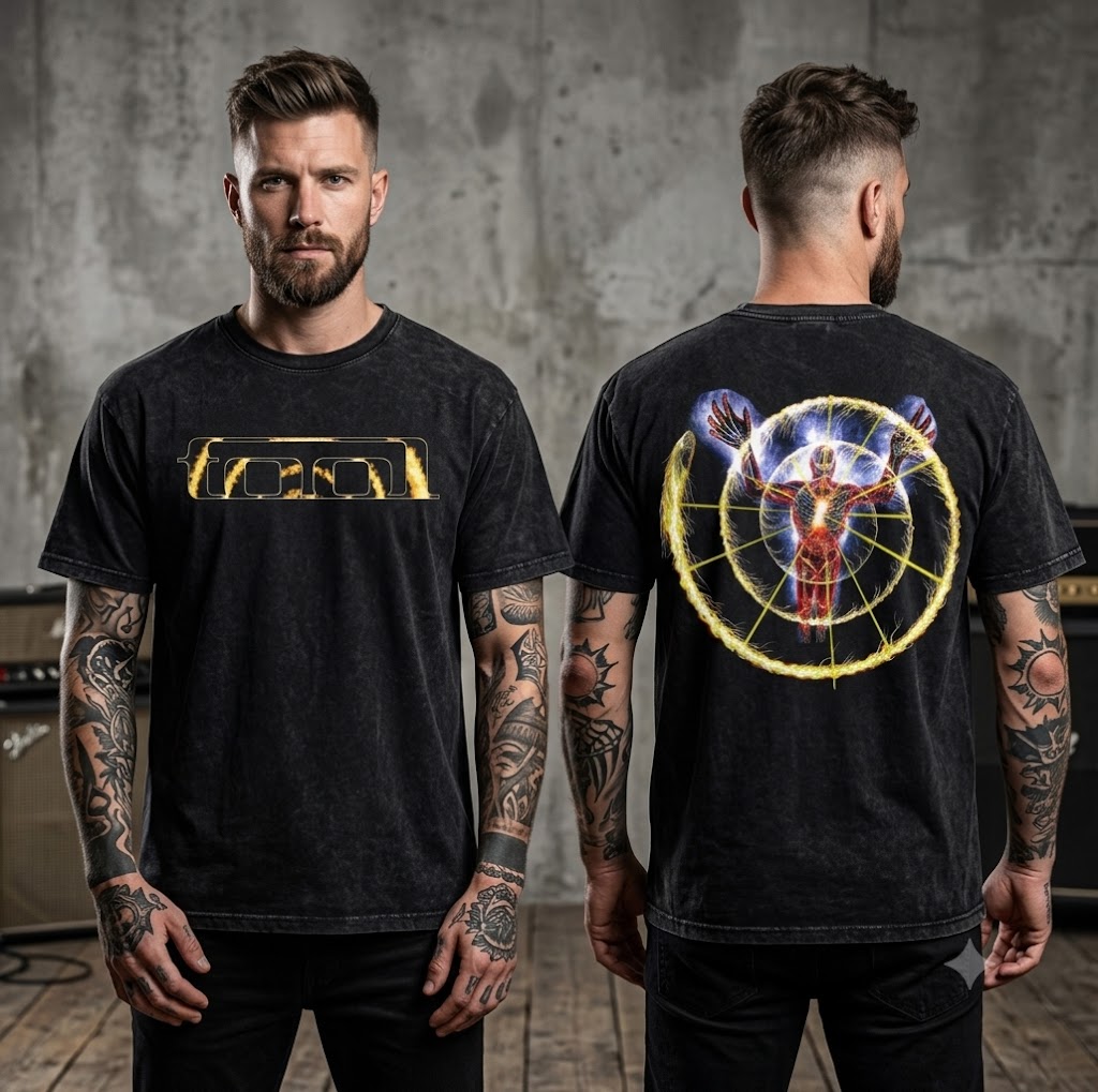 "Vital" Energy Man Oversized Rock Tee