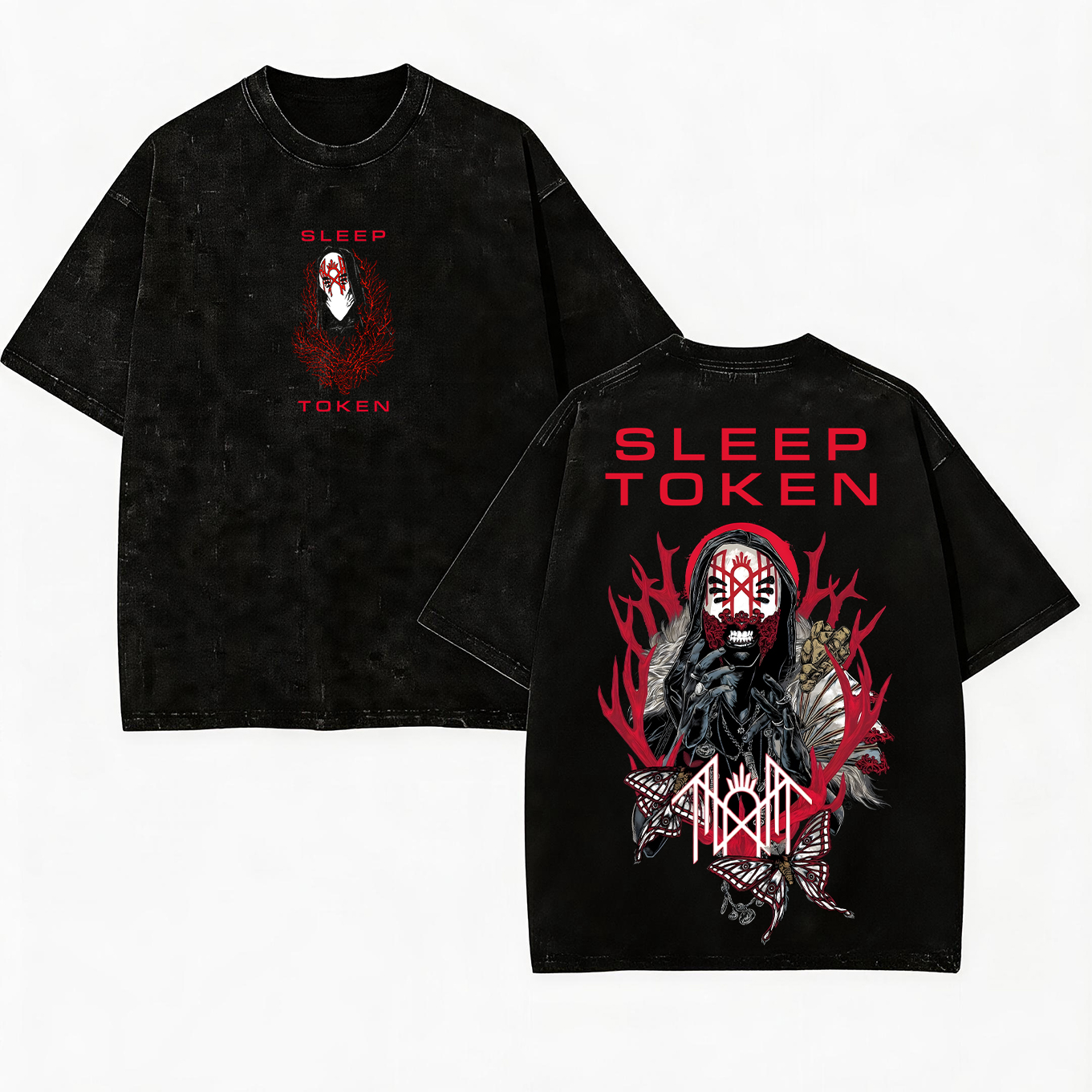 Sleep Token Red Mask Graphic Tee