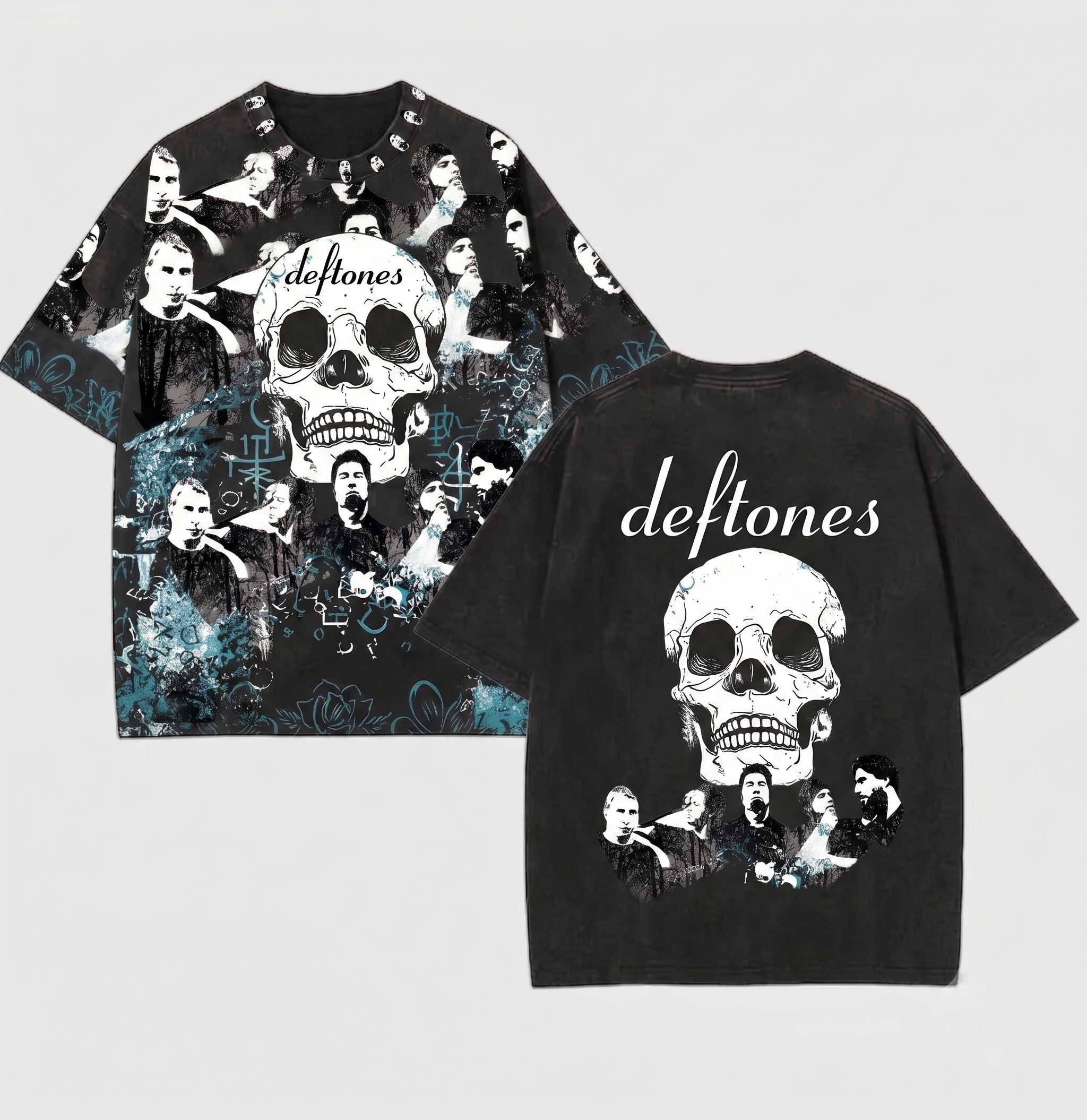 [Copy]Deftones Adrenaline Cat Graphic Tee