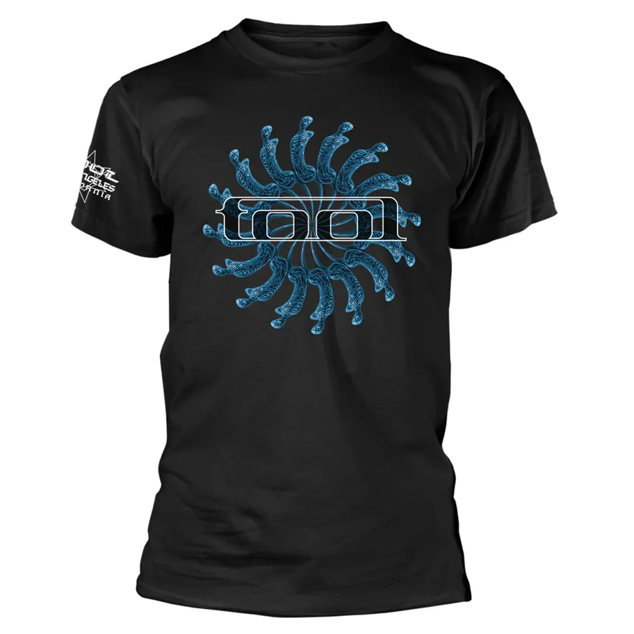 Swirl Biomechanical Hands Oversized Rock Tee