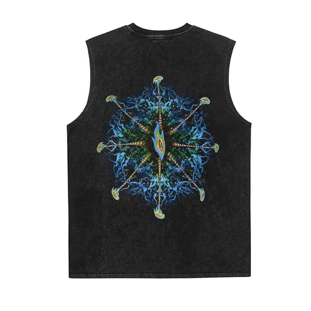 Vintage Tool Band Sleeveless Tank Top
