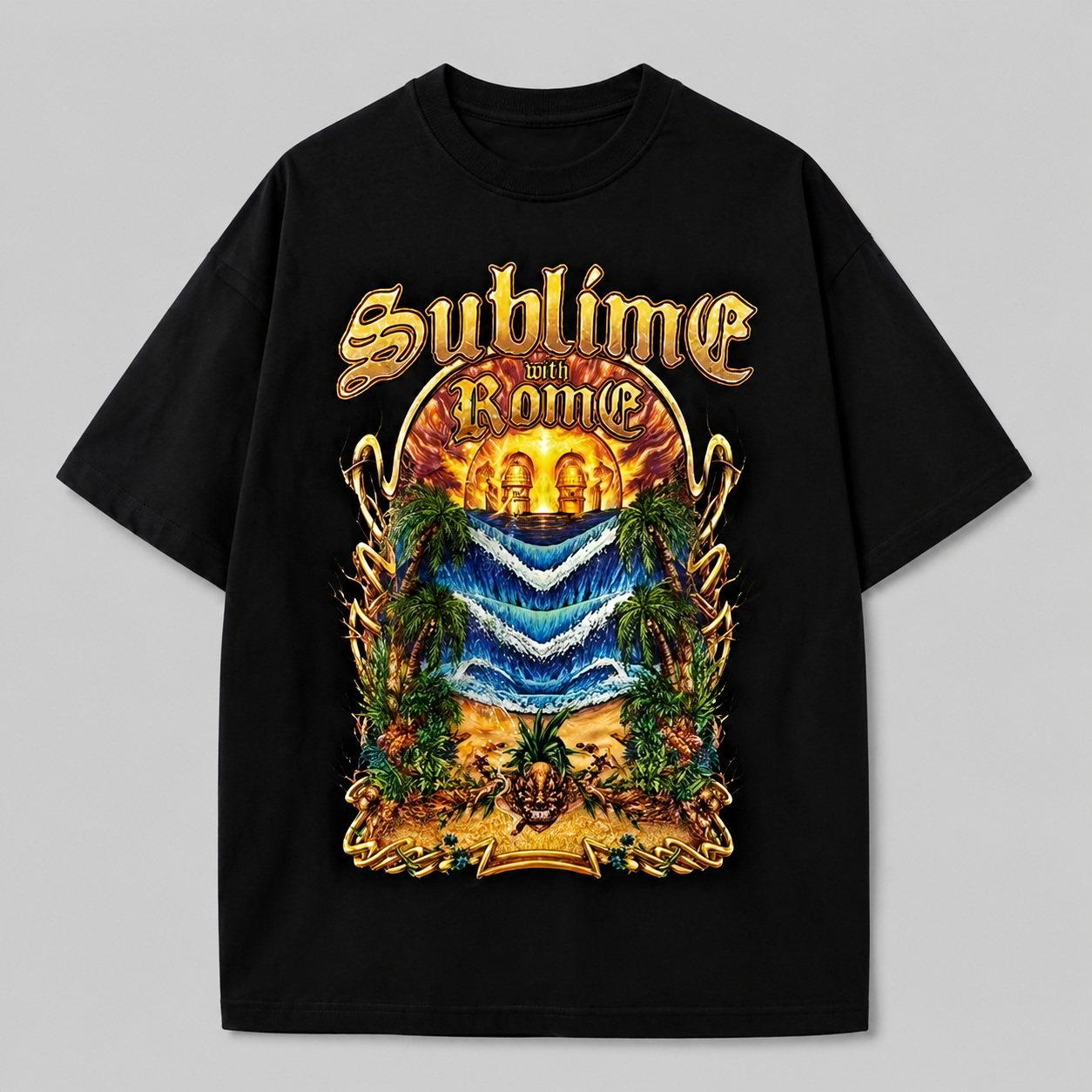 Sublime With Rome Beach Graphic Tee