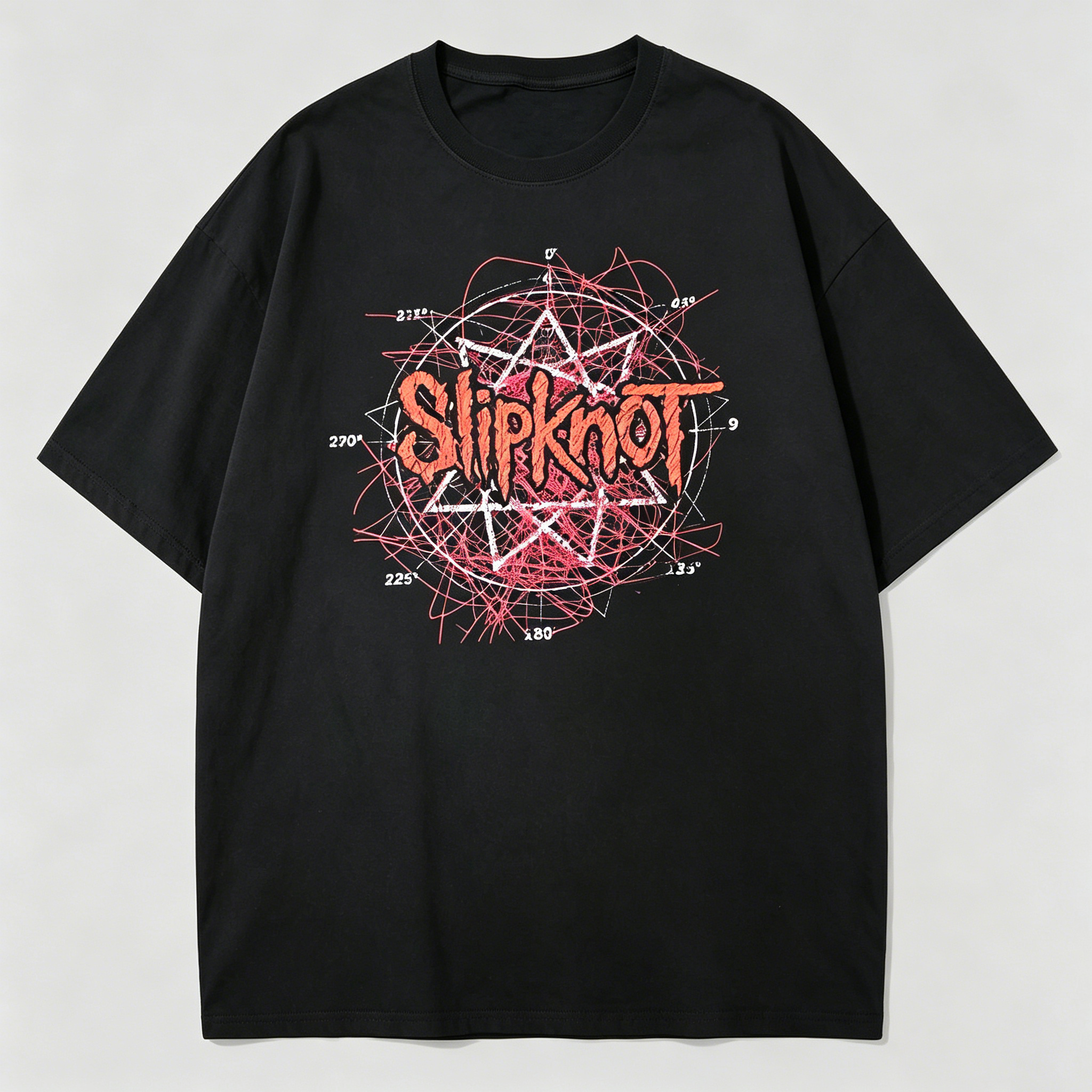 Retro Metal Band Graphic T-Shirt