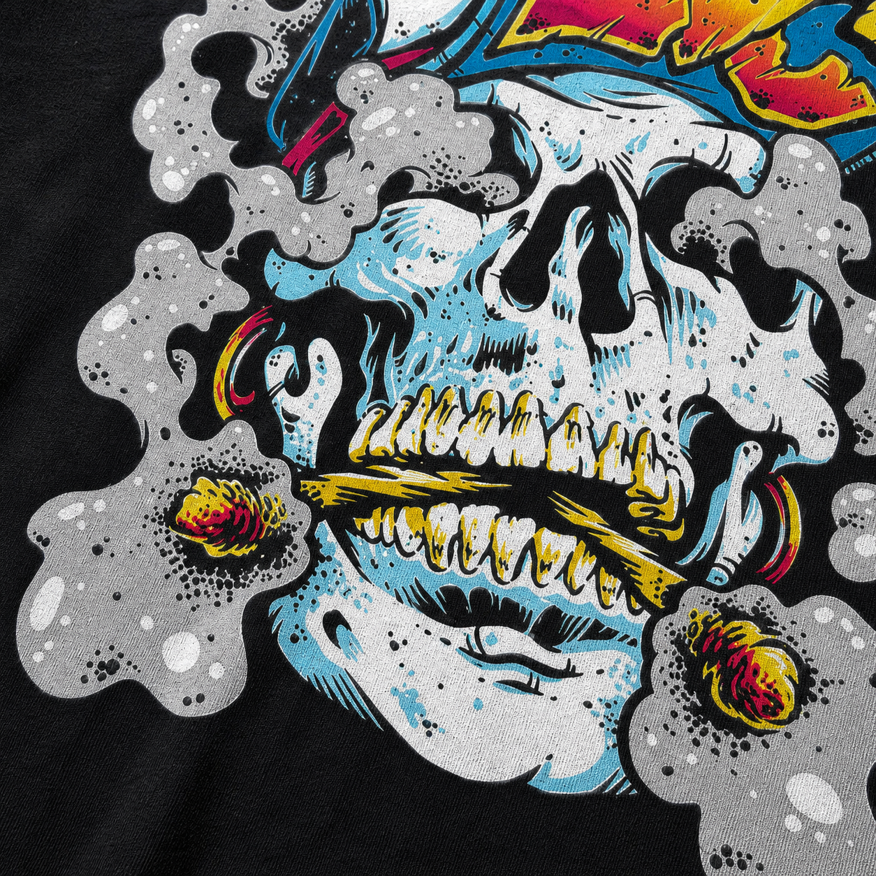 Sublime Skull Graffiti Graphic Tee
