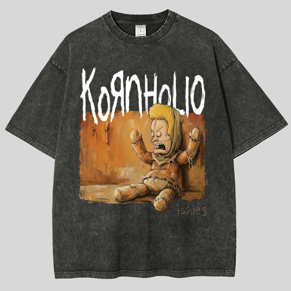 Kornholio Issues Cartoon Graphic Tee