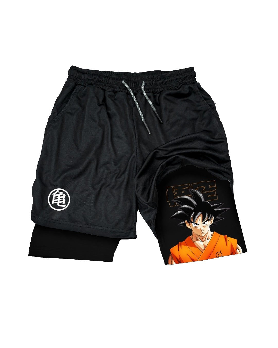 Dragon Ball Z Classic Goku Double Layer Sports Shorts