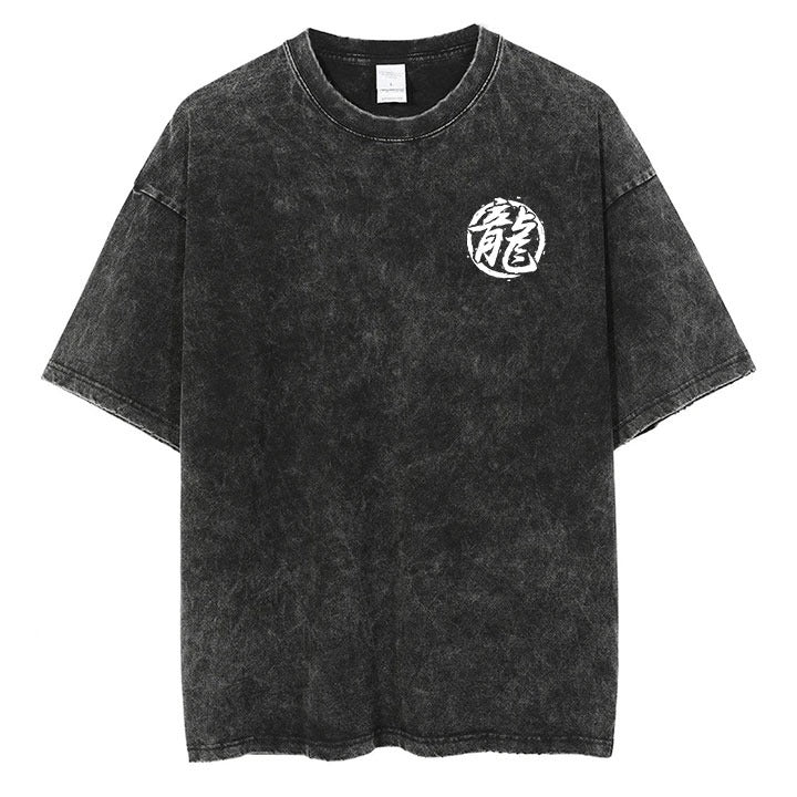 Chinese Dragon Symbol Streetwear Tee