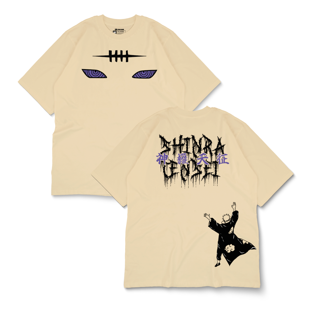 Naruto Pain Shinra Tensei Vintage Washed T-Shirt