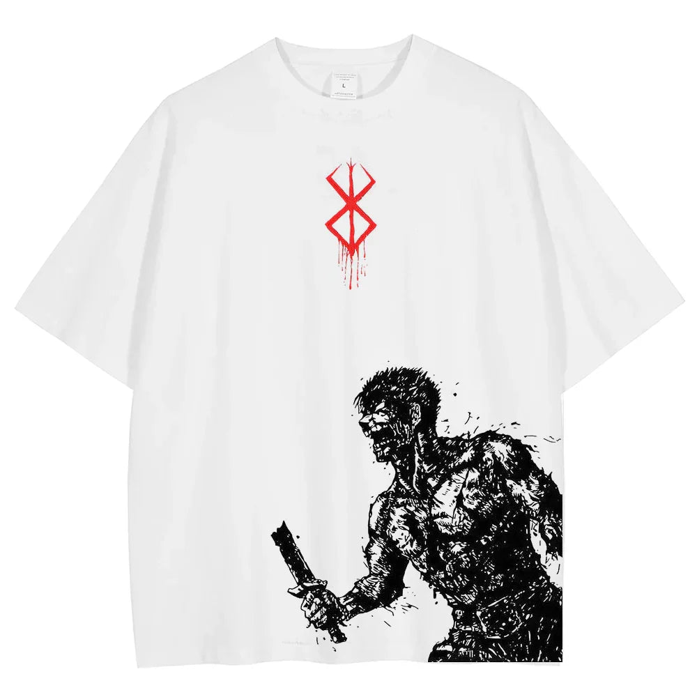 Berserk Guts Brand of Sacrifice Anime Tee