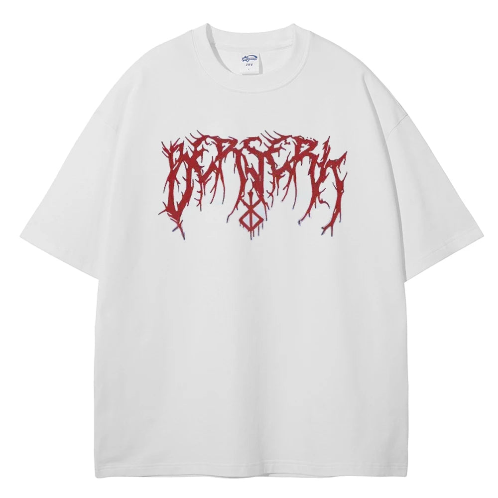 Dark Rune & Blood Sigil Premium Vintage Washed Tee