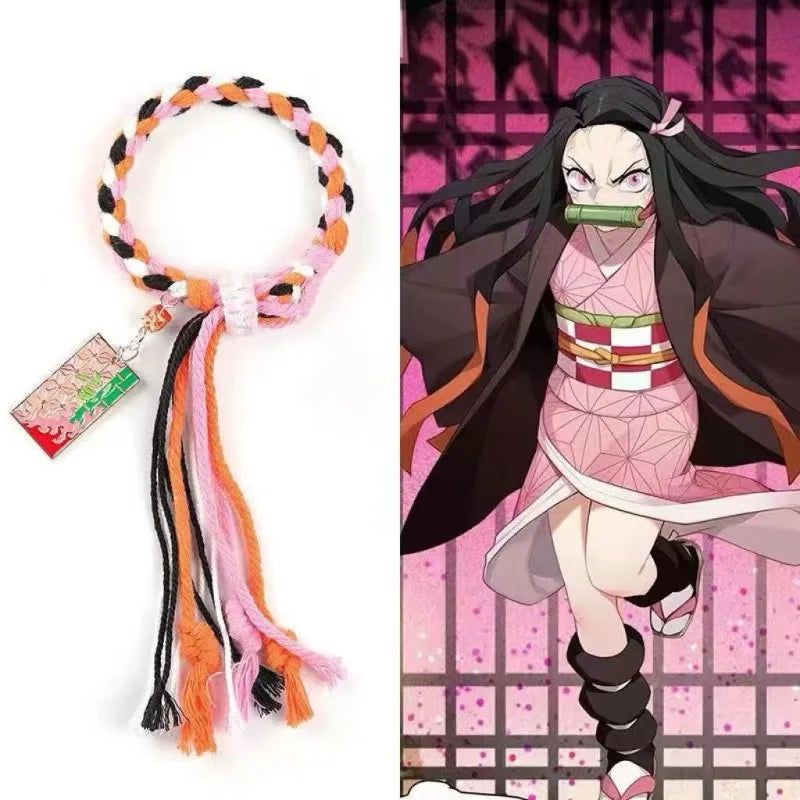"EMERALD BREEZE" - Demons Slayer Anime Bracelet