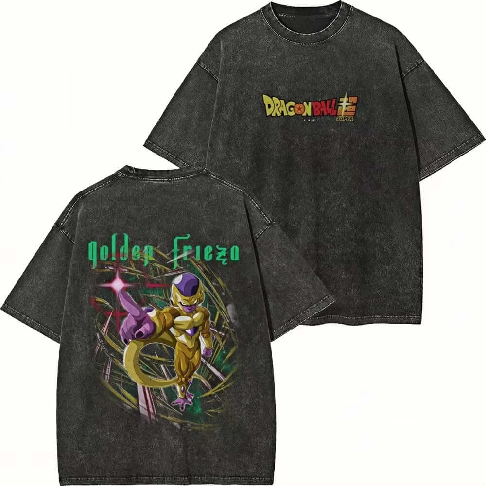 DBZ Super Saiyan Series Streetwear Distressed T‑Shirts Pack