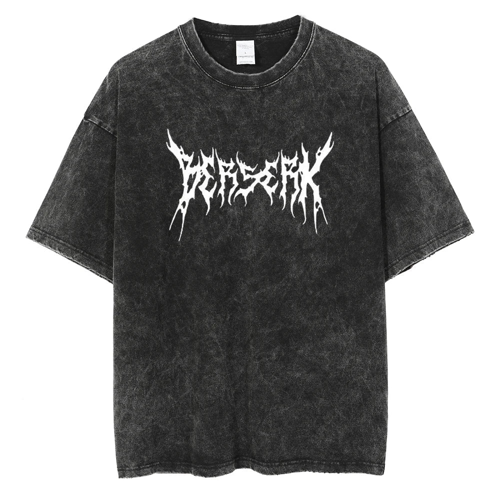 Gothic Font Premium Vintage Washed T-Shirt