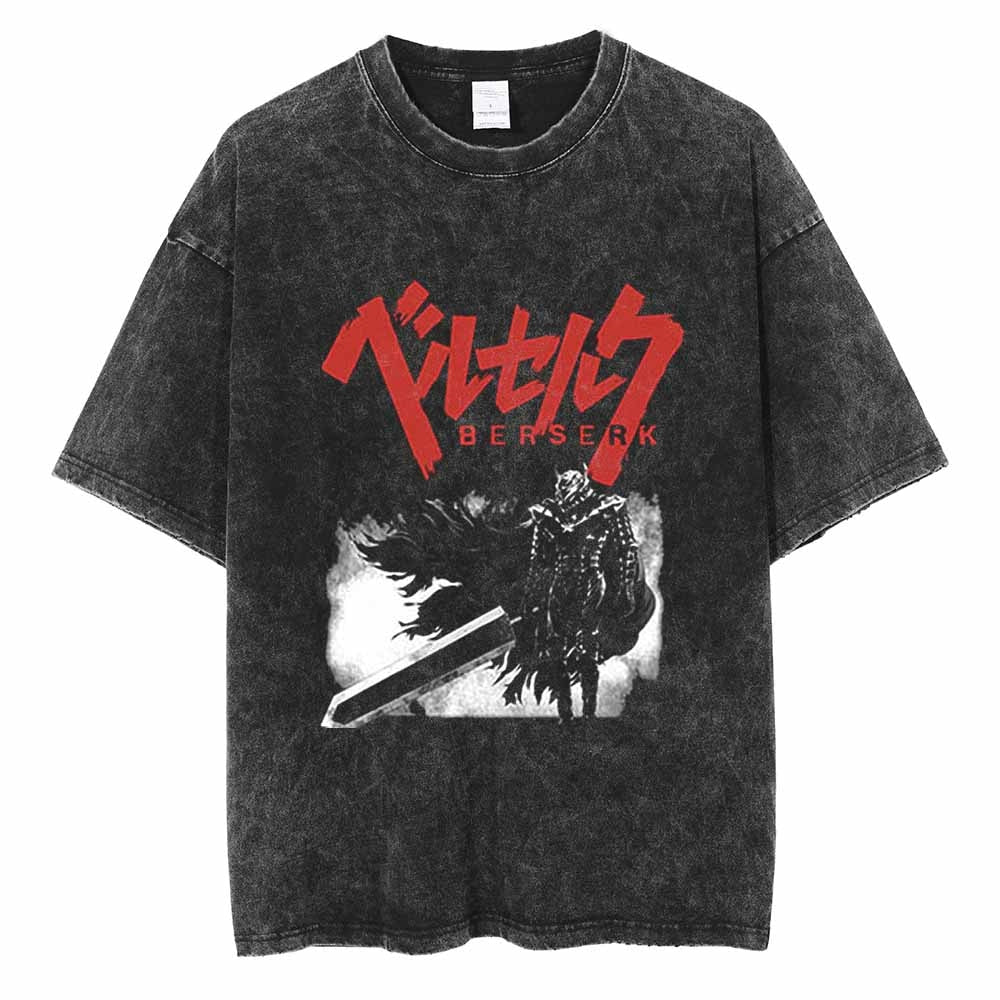 Berserk Guts Berserker Armor Vintage Washed T-Shirt