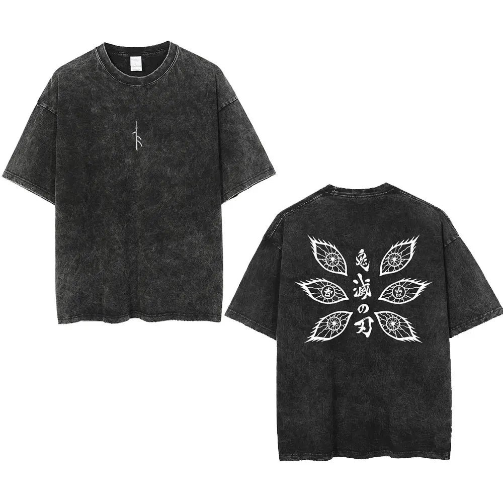 Dark Mystic Eye Sigil Streetwear Oversized Tee