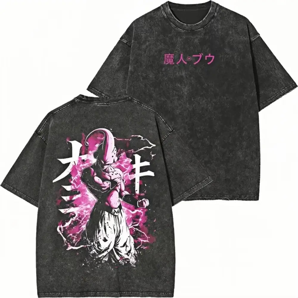 DBZ Super Saiyan Series Streetwear Distressed T‑Shirts Pack