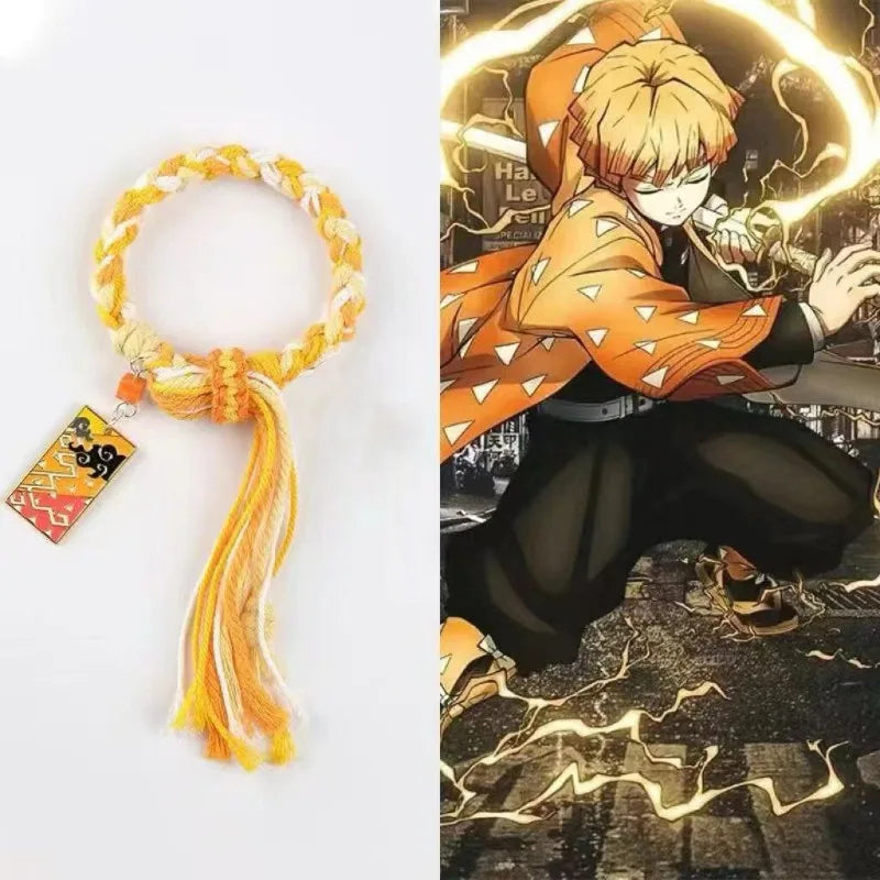 "EMERALD BREEZE" - Demons Slayer Anime Bracelet