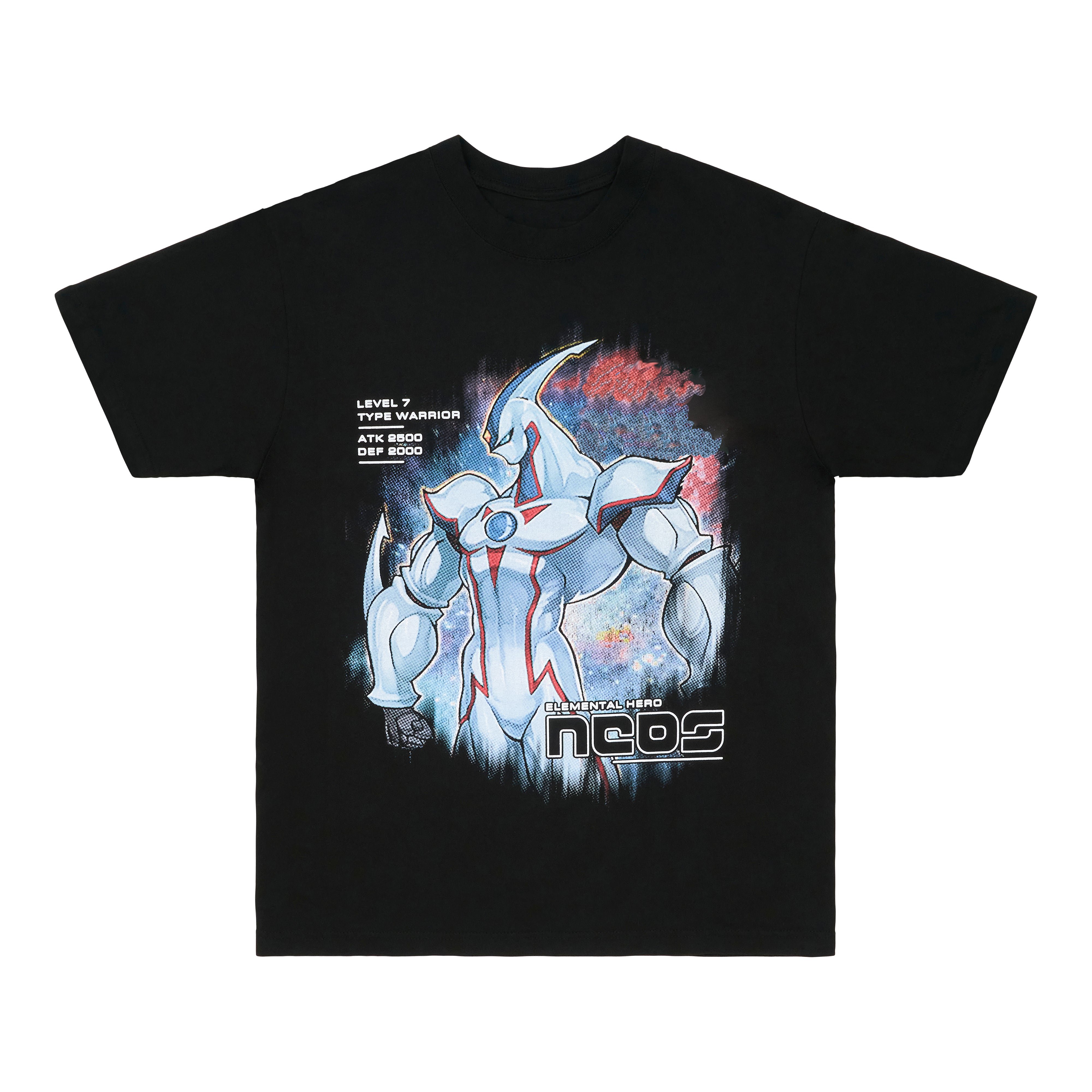 YUGIOH NEOS JUMBO SHIRT (BLACK)