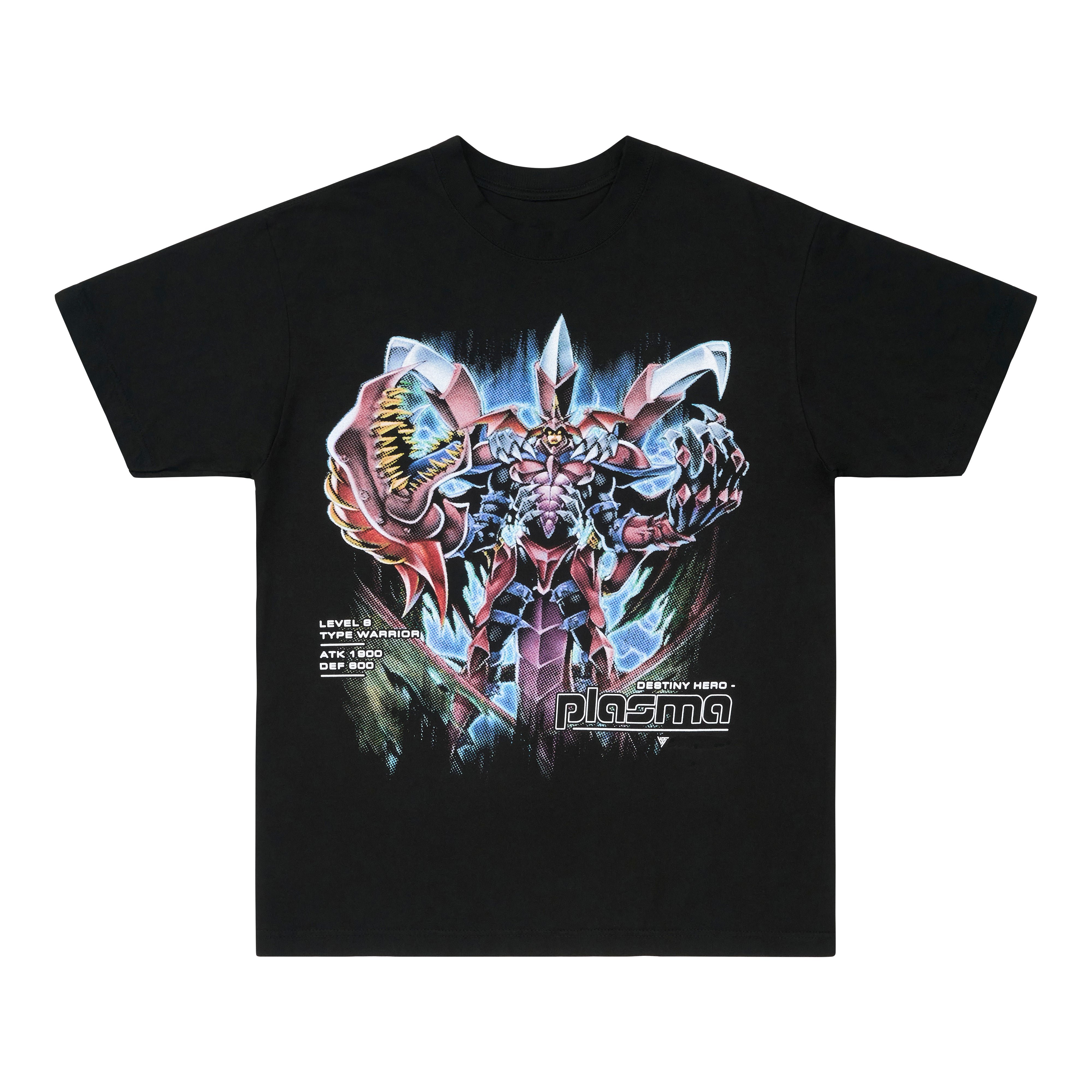 YUGIOH PLASMA JUMBO SHIRT (BLACK)