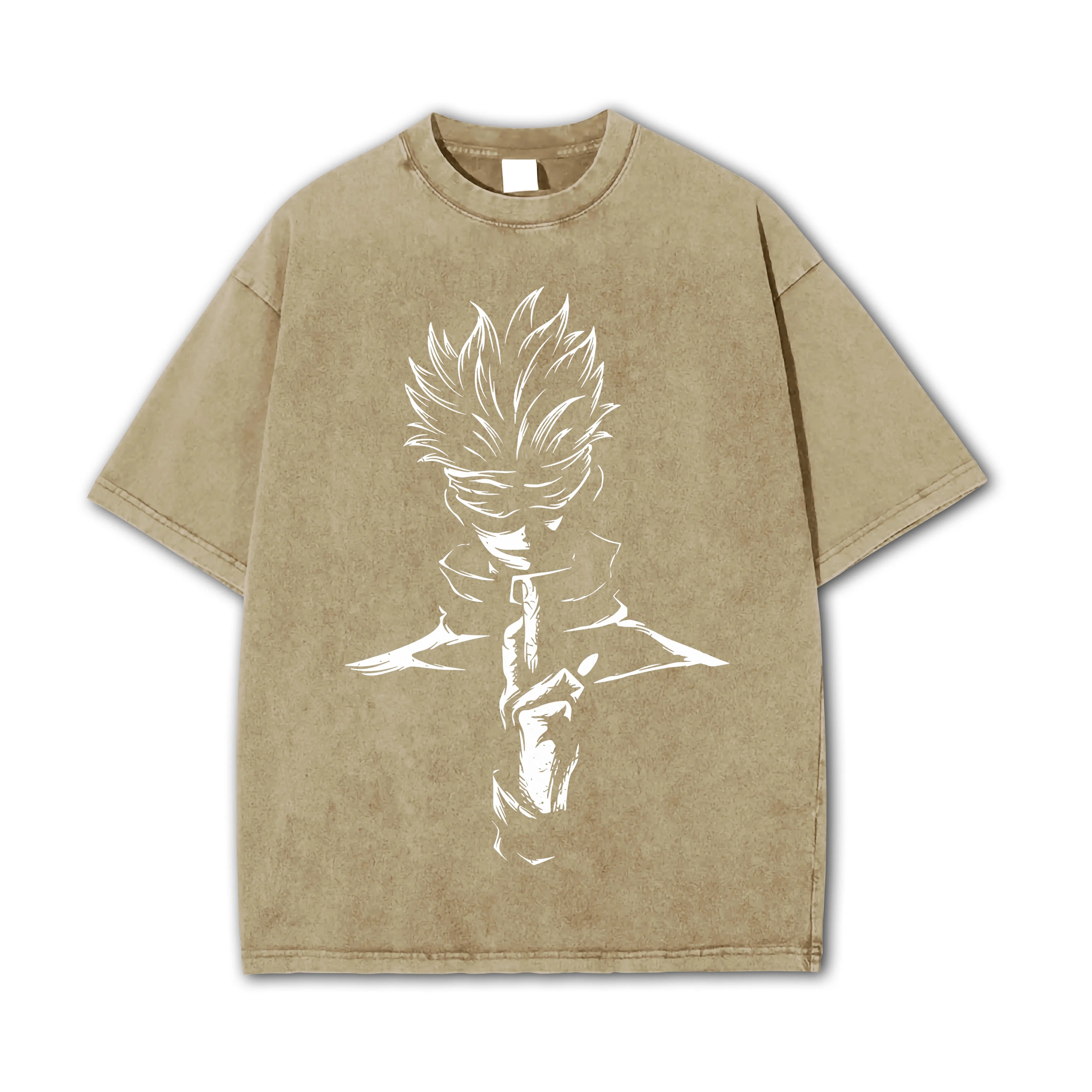 Jujutsu Kaisen Satoru Gojo Vintage Washed T-Shirt
