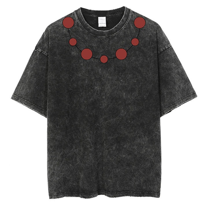 Geometric Bead Symbol Streetwear Tee