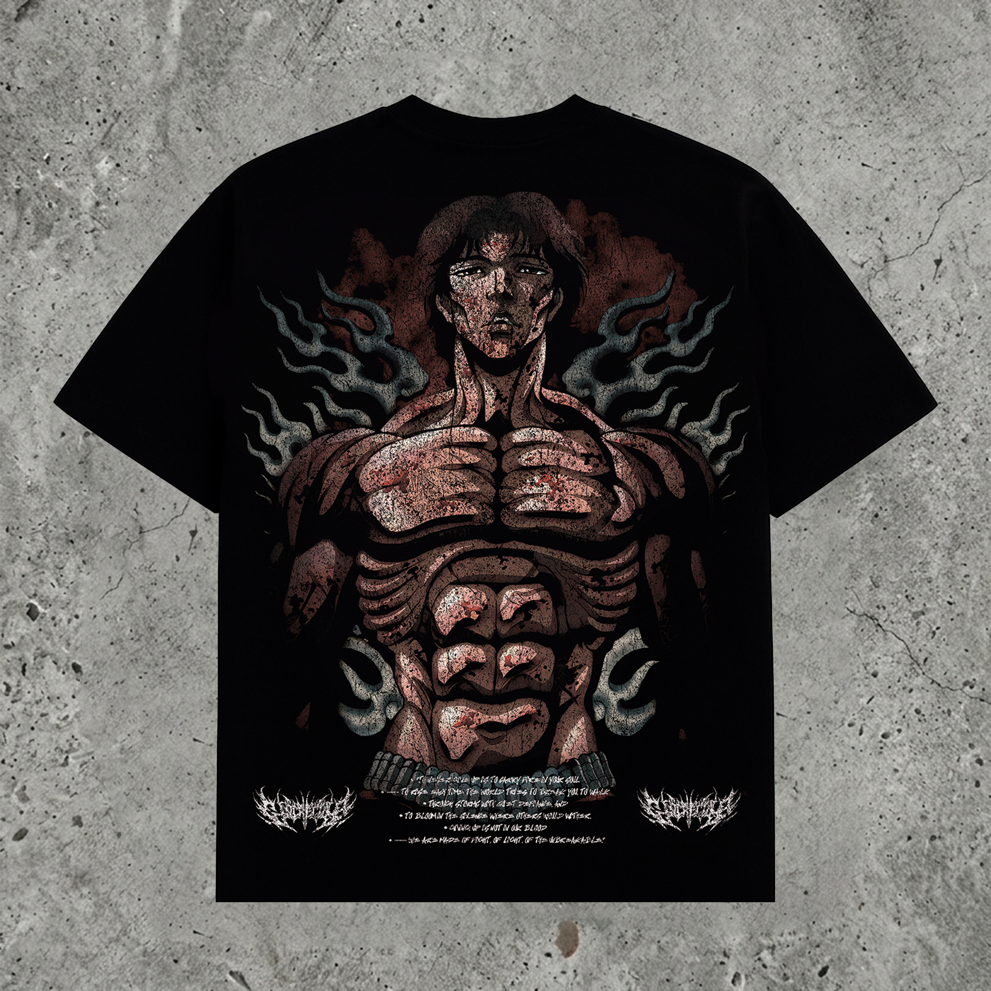 BAKI HANMA  TEE