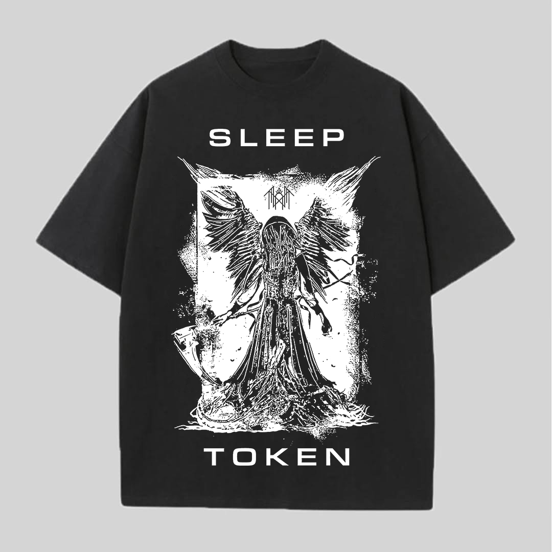 Sleep Token Winged Reaper Graphic Tee