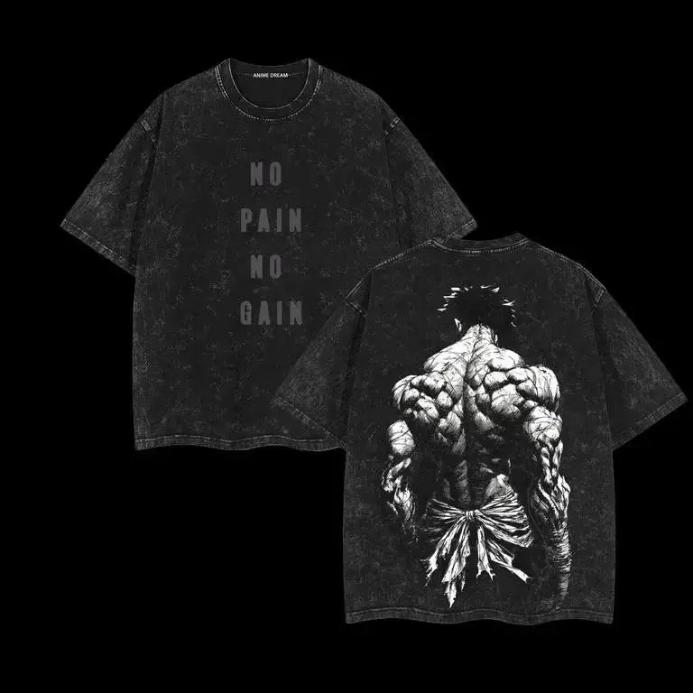 BAKI HANMA VINTAGE TEE