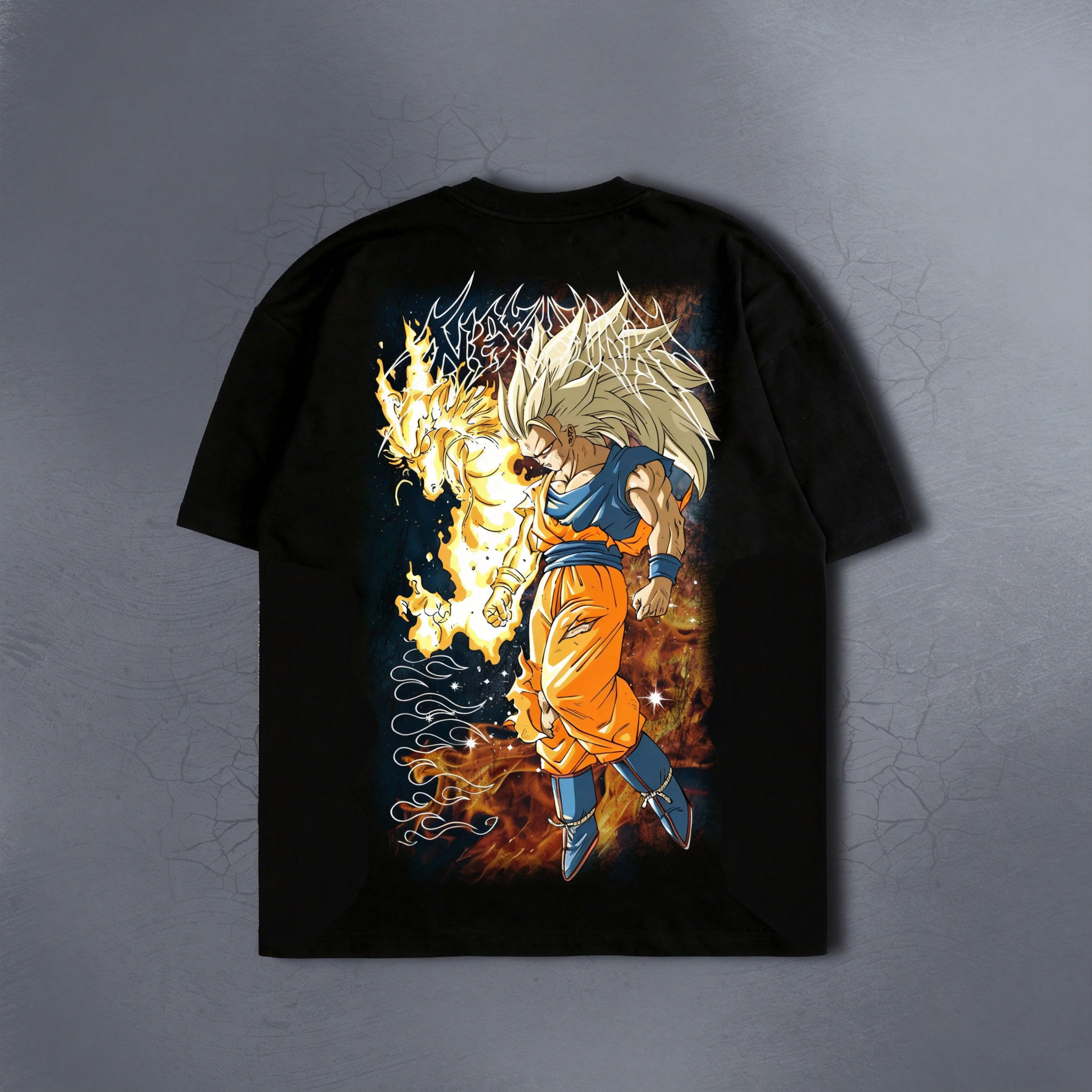 DBZ SSJ3 Goku Dragon Fist Streetwear T-Shirt