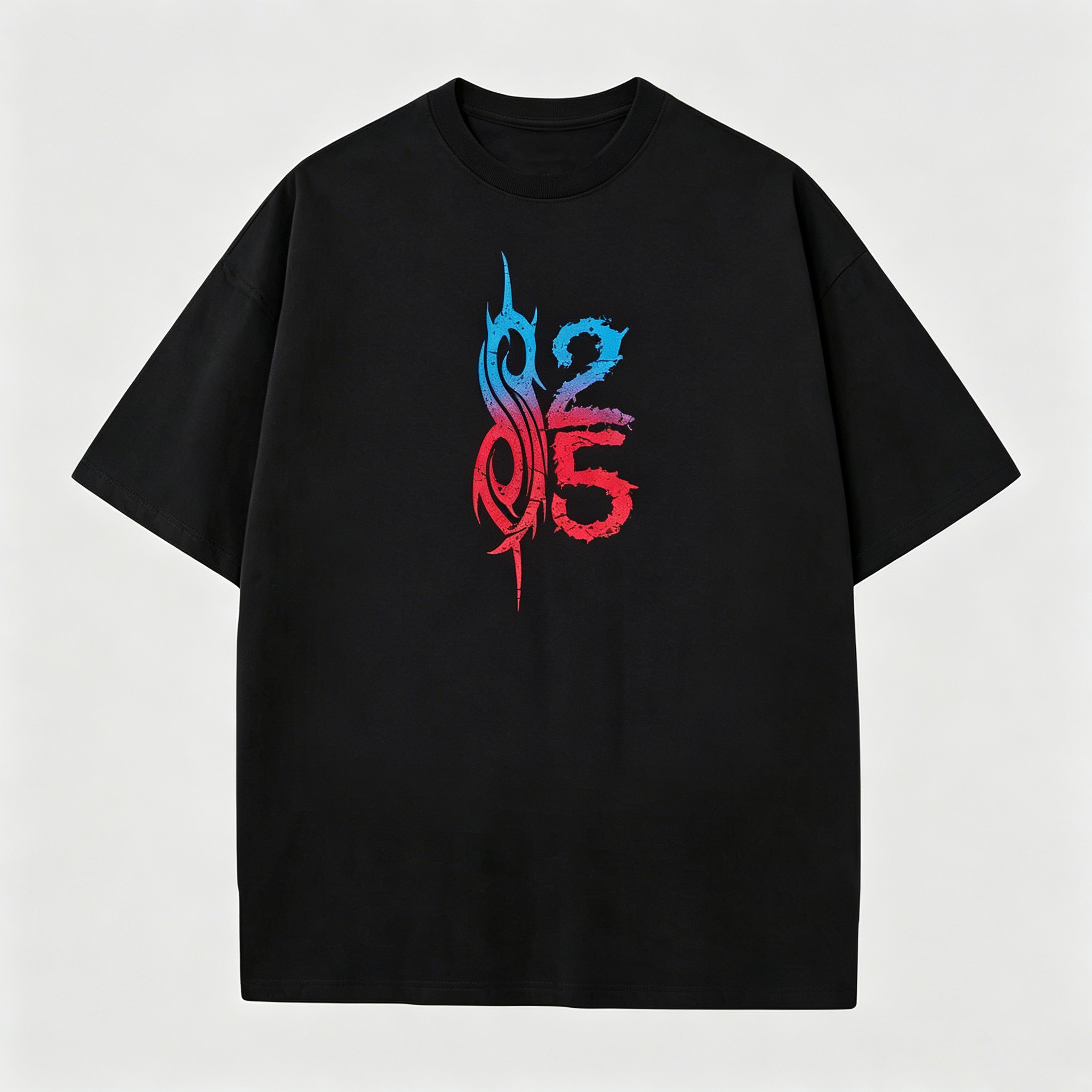 Gradient Symbol Streetwear T Shirt