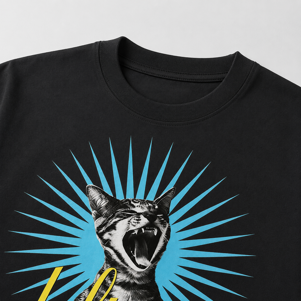 Deftones Adrenaline Cat Graphic Tee
