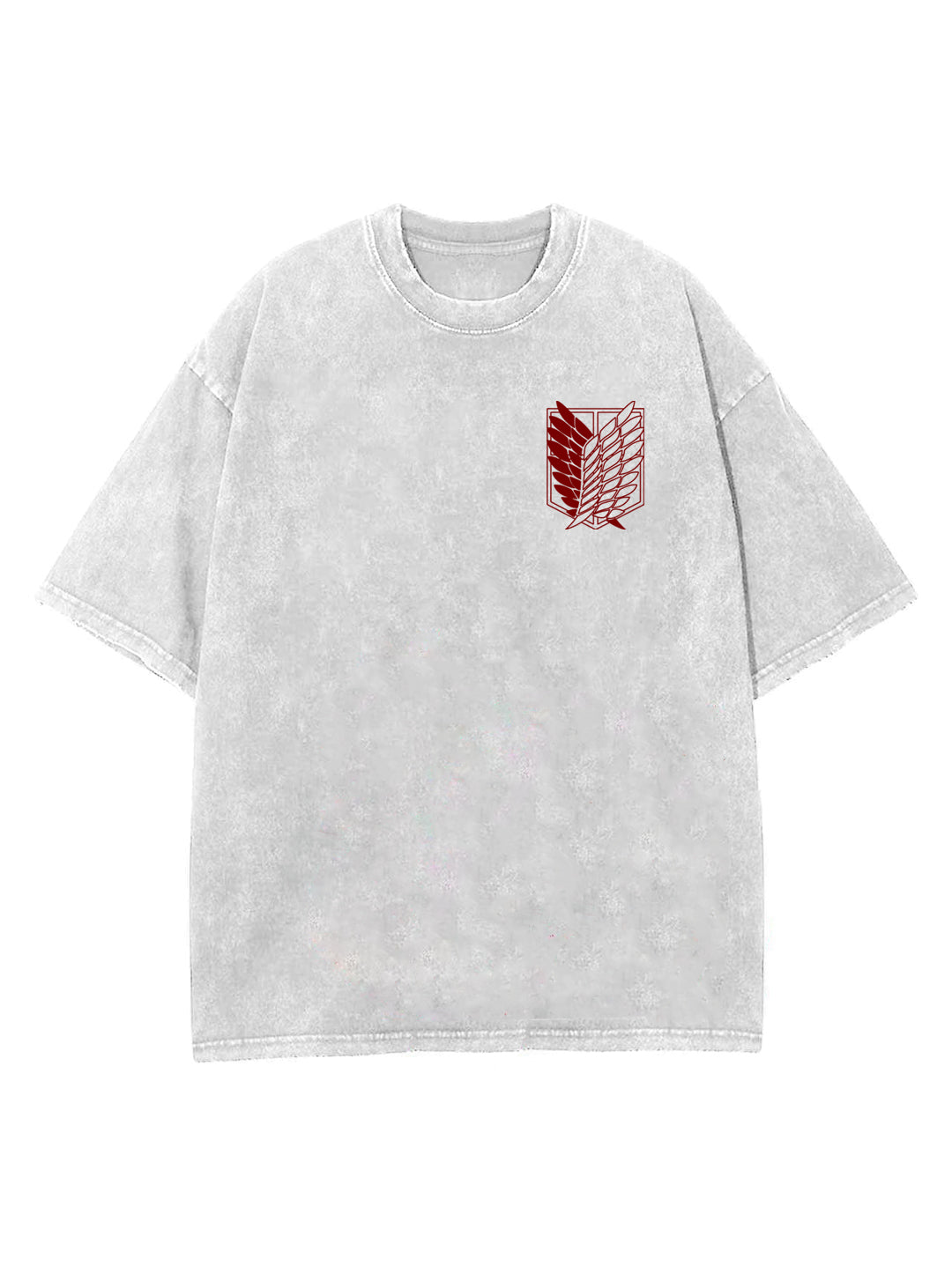 Attack On Titan Wall Breach Vintage Washed T-Shirt