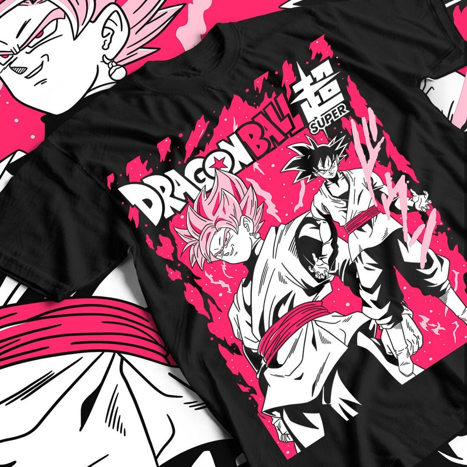 Dragon Ball Super Goku Black Anime Streetwear T-Shirt