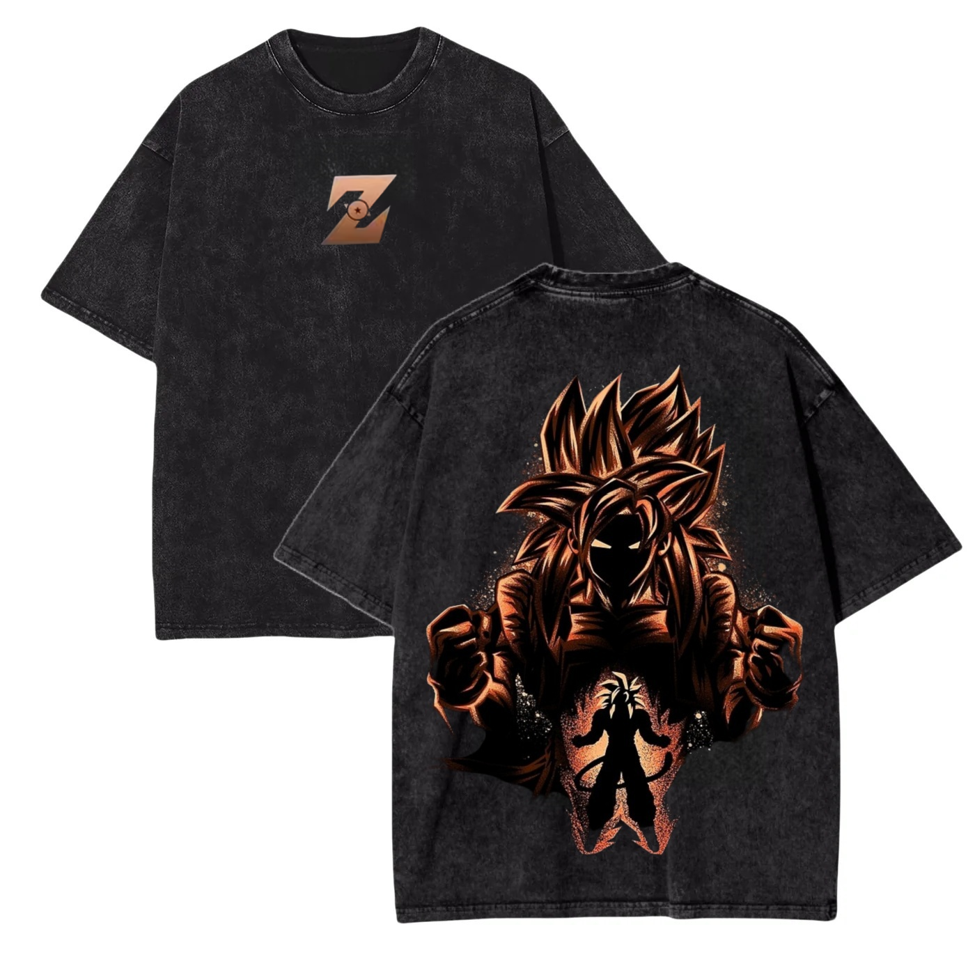 Dragon Ball GT Super Saiyan 4 Goku Vintage Washed Tee
