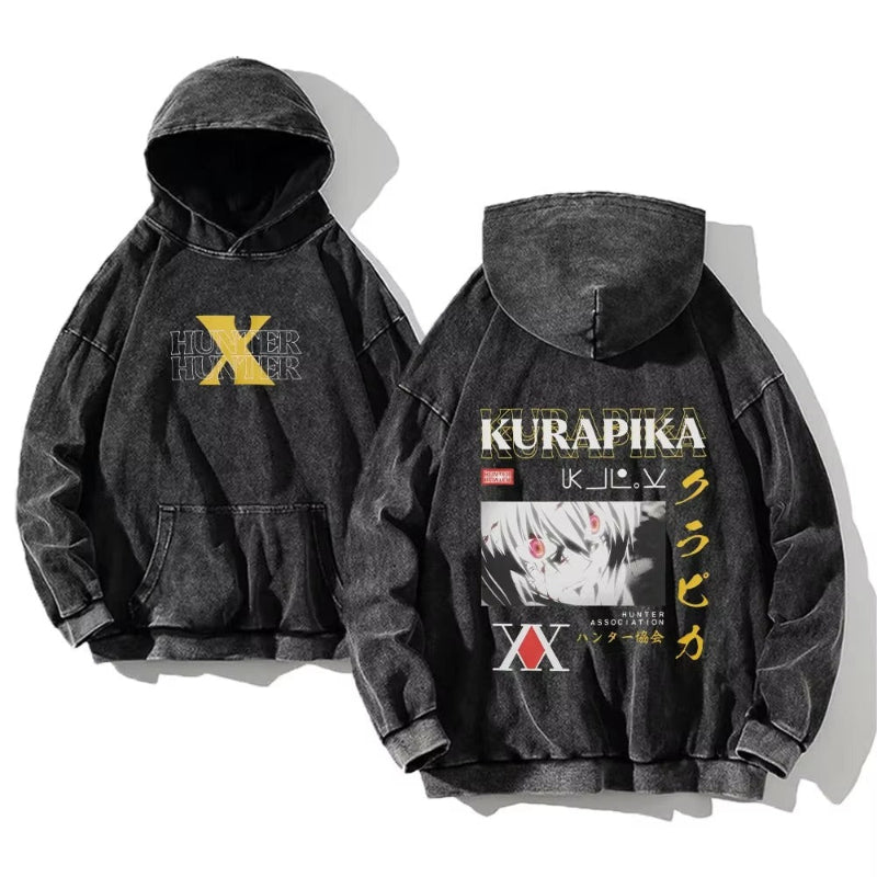 Dark X Logo Streetwear Hoodie