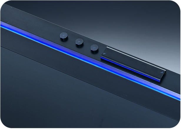TIVON Smart Standing Desk features a long-lasting thermocoated surface for improved durability and feel.