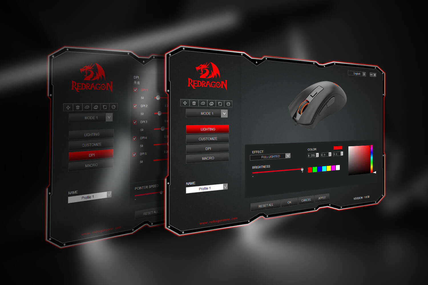 Redragon INVADER M993 RGB Wired Gaming Mouse