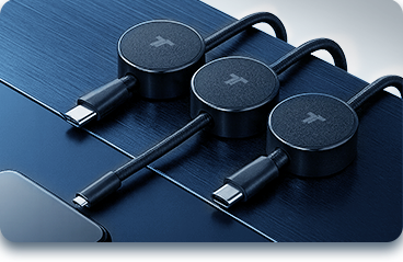 TIVON with magnetic cable organizers
