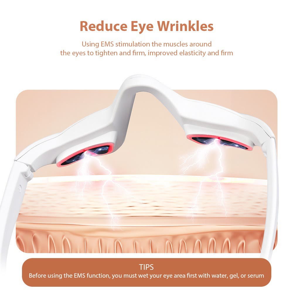 Under-Eye Red Light Therapy Device EMS Eye Massager - image 3