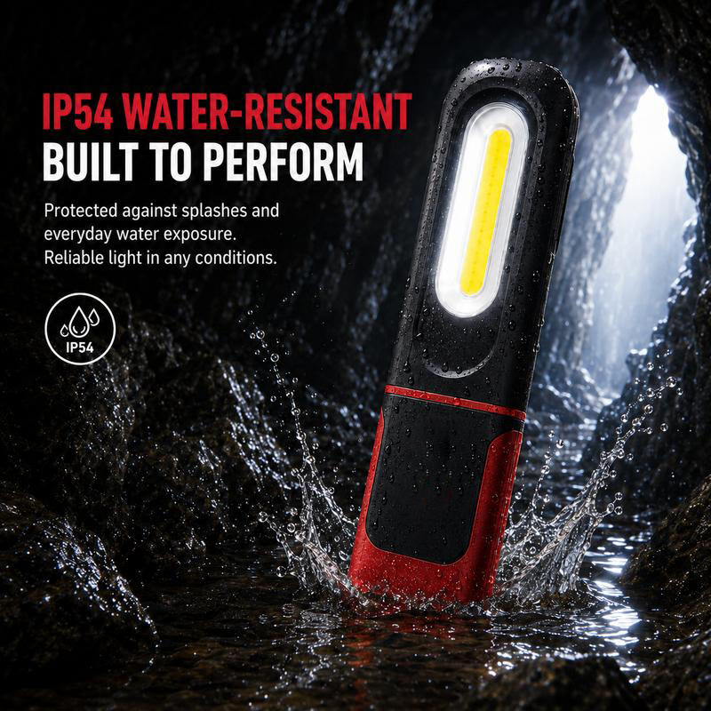 3000LM COB LED Magnetic Mechanic Light with 360° Swivel Hook, Resistant for Car Repair, Garage & Camping - image 9
