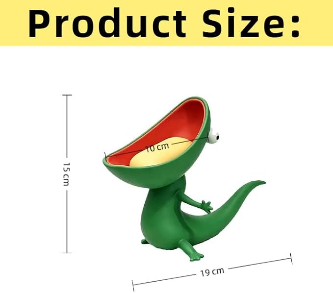 Cute multi-functional lizard stand, monster mouth storage box, soap box - image 5