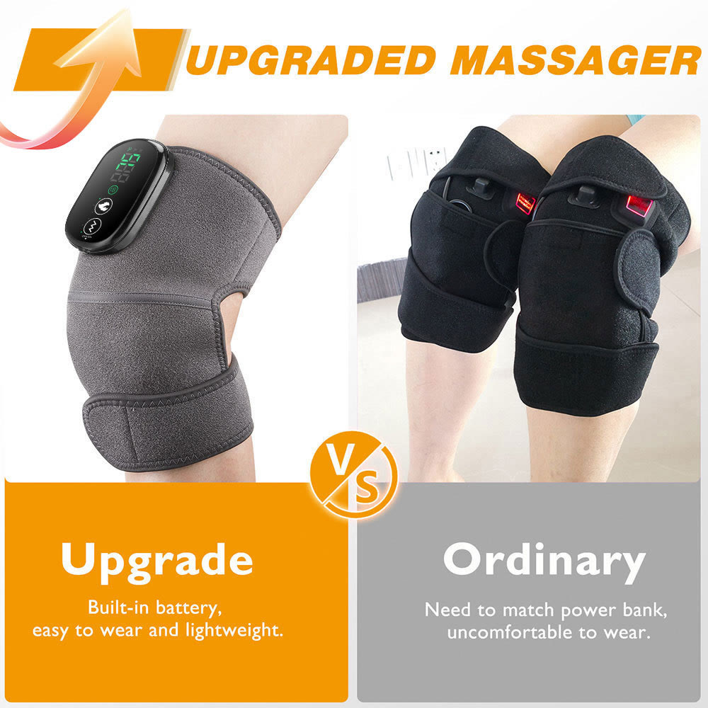 3-in-1 Heated & Massaging Knee, 3 Heat & Massage Levels - image 5