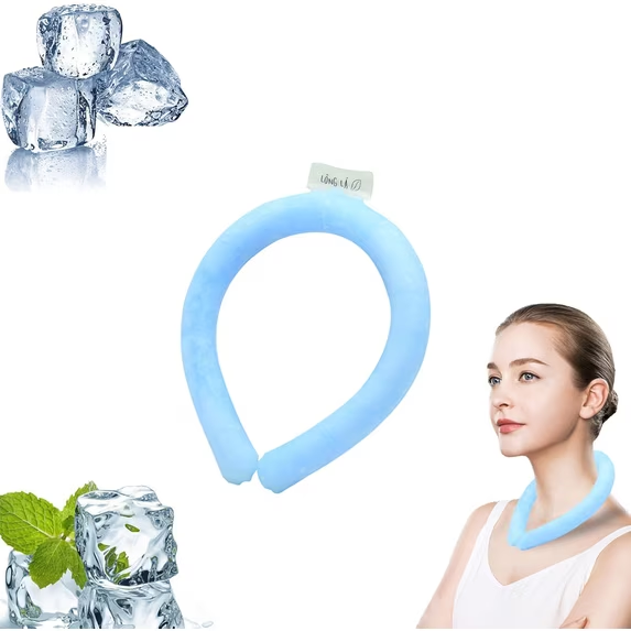🔥Summer Neck Cooling Tube Portable Ice Ring Neck Cooler
