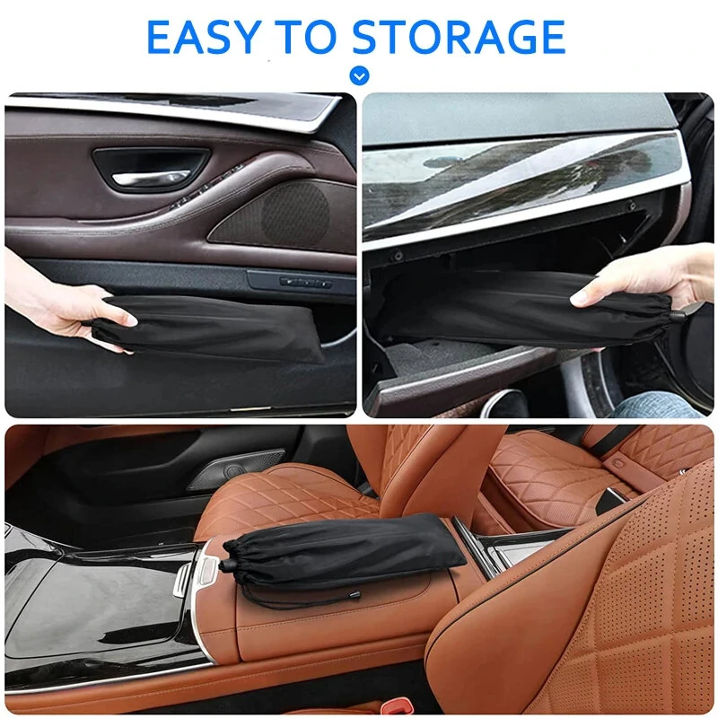 Car Windshield Sun Shade Umbrella, Nano Ice-Crystal Coating, Heat Protection