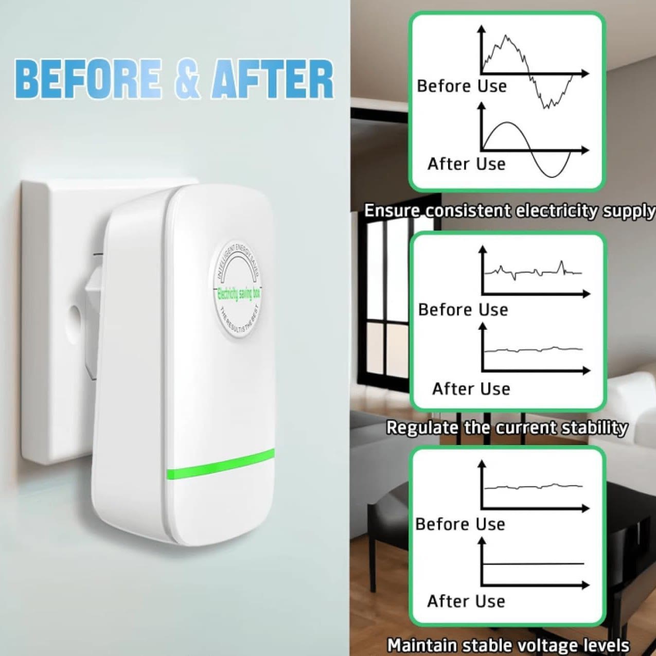 Plug-In Power Box  2026 Updated Design| Household Power Saver Device  - image 10