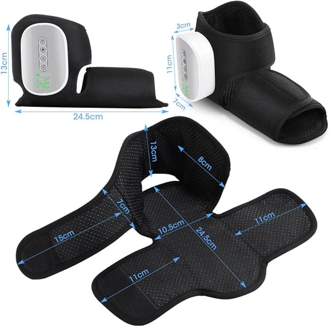 Portable Foot Massager with Heat, Air Compression Therapy Device - image 10
