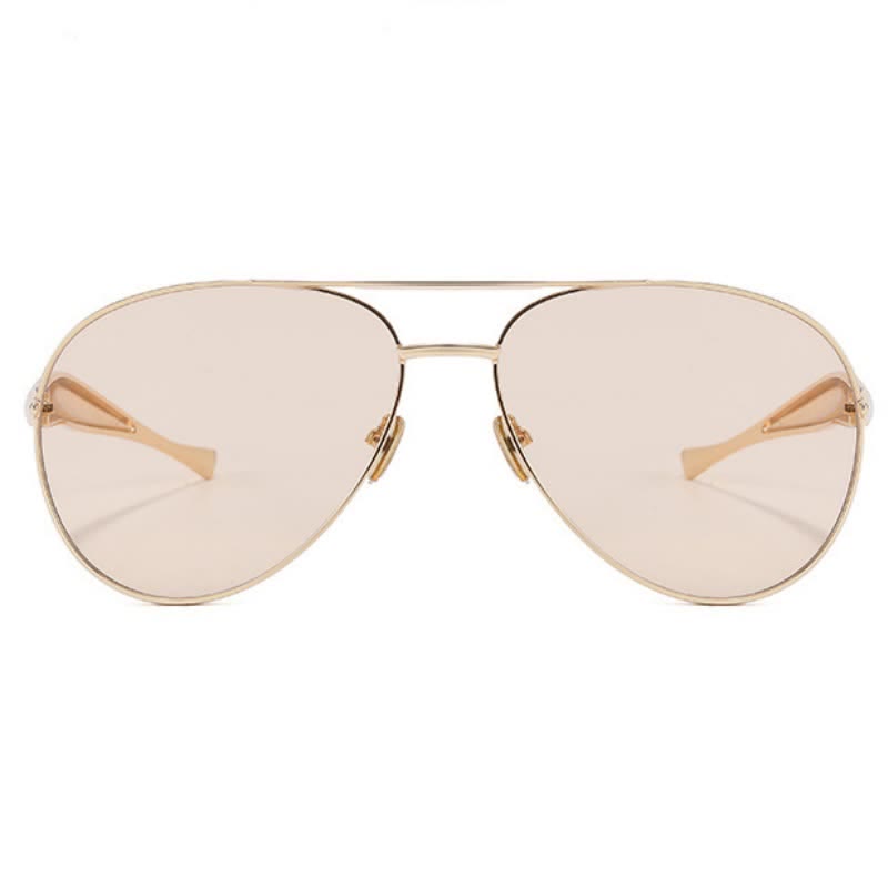 Spykay™ SG60665 Vintage Double Bridges Aviator Frame Sunglasses - image 13
